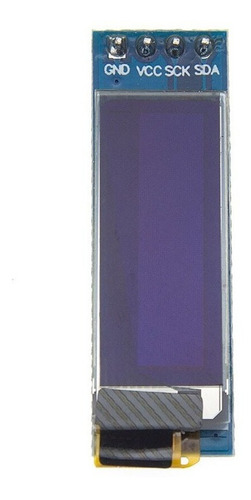 Display Pantalla Oled Blanco 128x32 0.91 Arduino Pic I2c