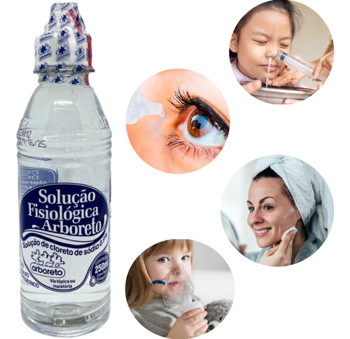 Soro Fisiológico Solução 0,9% Para Lavagem Nasal E Limpeza