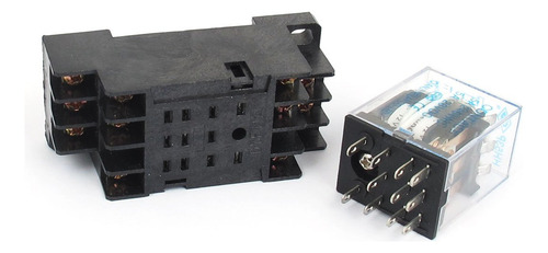 Relé Dc 12v 5a 3pdt Para Puertos Genéricos