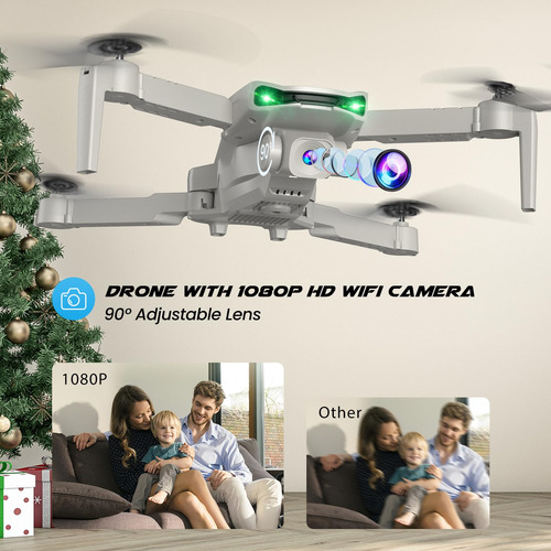 Drone Simrex X800 Con Cámara De 1080p, Altitude Hold Para Ni