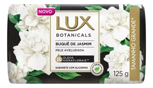 Kit 06un. Sabonete Lux Buquê De Jasmim Botanicals De 125g