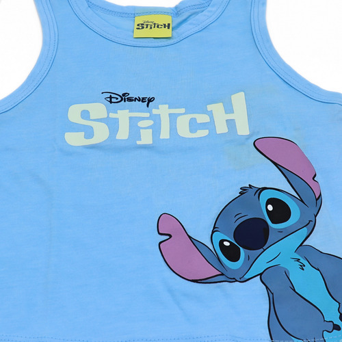 Pijama Stitch Para Niño Conjunto Disney De Dos Piezas Lov25