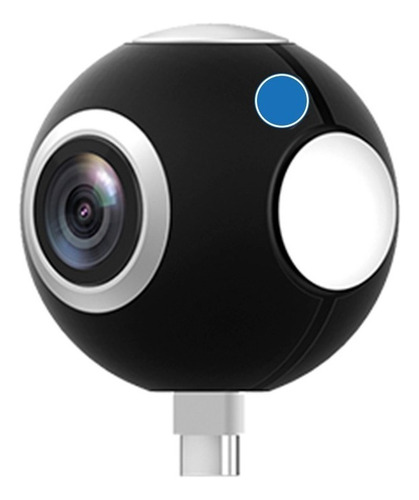 Camara 360° Vr Hd Para Celulares Android Panoramica Fisheye