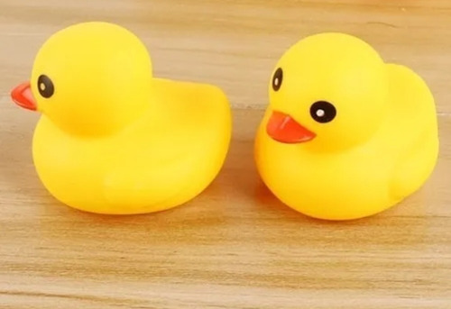 Pack De 9 Patos-patitos De Hule Para Bañera De Niños