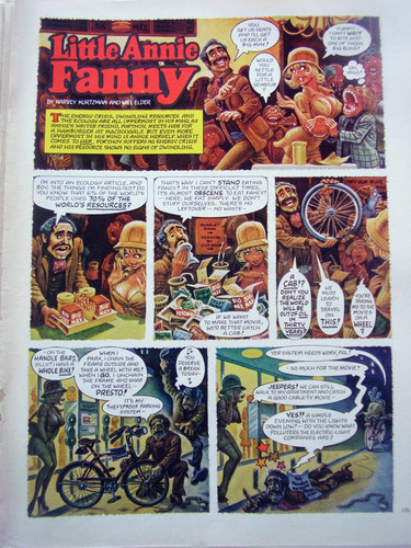 Annie Fanny 7 Comics Playboy Original Set 5