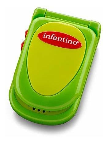 Imagen 2 de 5 de Infantino Flip Y Peek Fun Phone, Teal