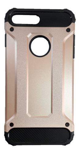 Imagen 1 de 2 de Case Funda Compatible iPhone 7 Plus Rose Gold Shockproof