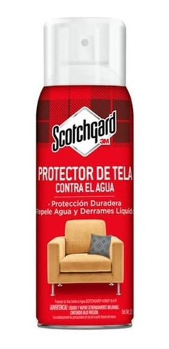 Protector De Tela Scotchgard Repele Liquido Bloquea Manchas