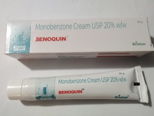 Benoquin Al 20% Crema Blanqueadora Para Despigmentar La Piel Sin Fragancia