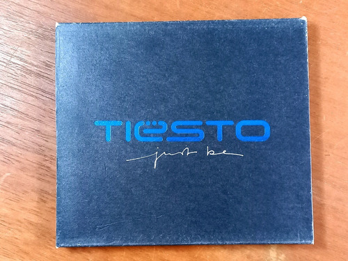 Cd Tiësto - Just Be (2004) Colombia Electro Trance R10