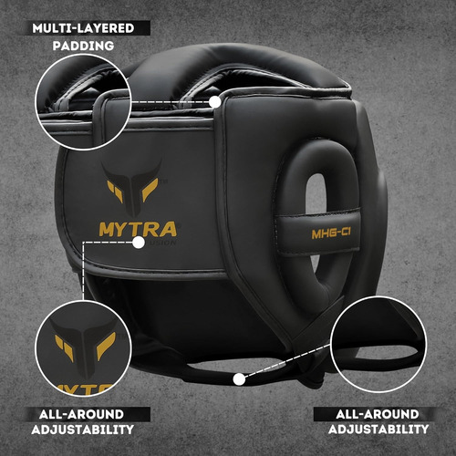 Casco Para Entrenamiento Mytra Fusion, Talla Unica, Negro