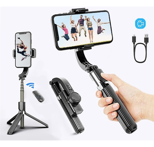 El Bastón Vara Triple Selfie Bluetooth 3 Em 1 Multifuncional