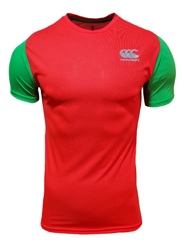 Remera Rugby Canterbury Pretoria Naranja Fluo