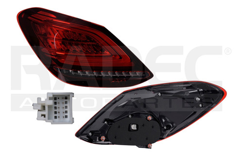 Calavera Mercedes Benz Clase C 200 2019 - 2020 C/led Izq