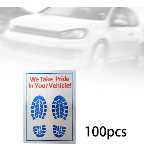 Alfombrillas Desechables Para Coche Alfombrillas 100 Piezas