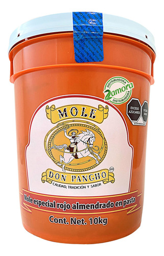Mole Almendrado Rojo Especial Don Pancho Cubeta De 10 Kg