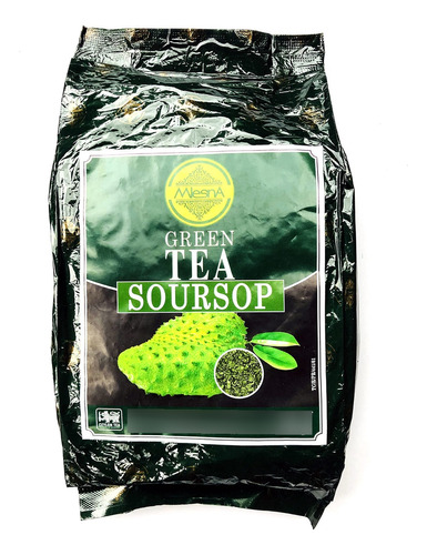 Mlesna Té Verde De Ceilán Con Sabor Natural De Guanábana.