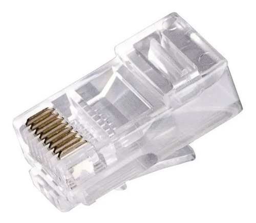 Imagen 1 de 3 de Ficha Rj45 X10 Unidades