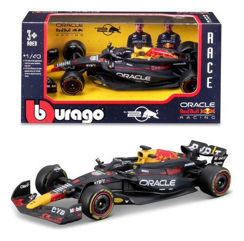 Carro Red Bull Rb20 2024 Verstappen Bburago 1:43 Cor Rb20 2024 - Verstappen