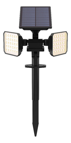 Lámpara Solar Estaca Led 1.6w Luz Cálida 2 En 1 Tecnolite