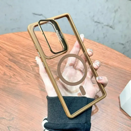 Capinha Para Samsung S Com Pelicula E Suporte Na Camera Preta S23 Plus