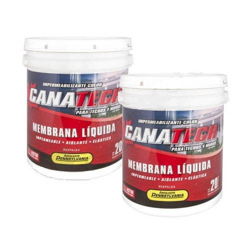 Canatech Membrana Liquida 20 + 20 Kgs. Blanco  - Tyt