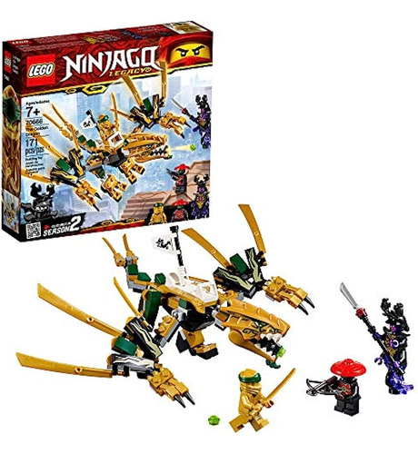 Lego Ninjago Legacy Golden Dragon 70666 Kit De Construcción 