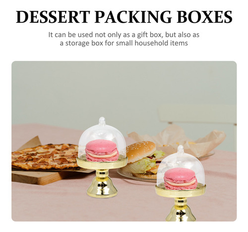 Mini Soporte Para Tartas Y Postres, Caja De Almacenamiento,
