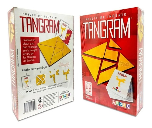 Puzzle Rompecabezas De Ingenio Tangram Arval