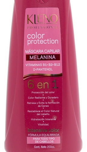 Kleno Color Protection Mascara Capilar 6 En 1 Teñidos 3c
