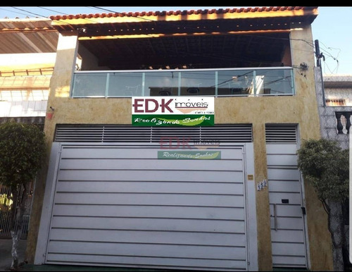 Imagem 1 de 13 de Sobrado Com 2 Dormitórios À Venda, 200 M² Por R$ 371.000 - Jardim Ana Maria - Diadema/sp - So2052