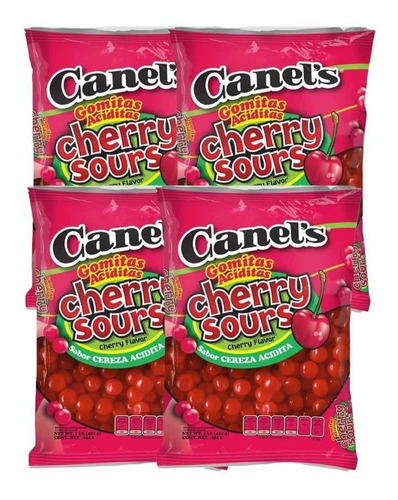  Cherry Sours Cerecitas Gomitas Aciditas Canel's 1.816 Kg 