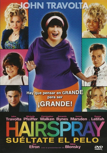 Hairspray Sueltate El Pelo John Travolta Dvd (nuevo)