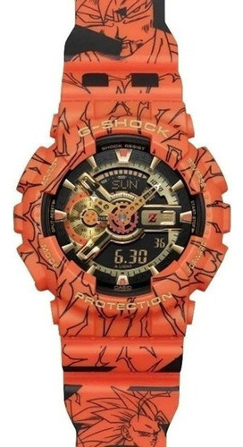 Dragon Ball Reloj Hombre Impermeable Deportes Electrónico Re Color Del Bisel Type B