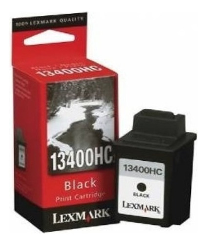 Cartucho De Tinta Lexmark 13400hc Color Negro