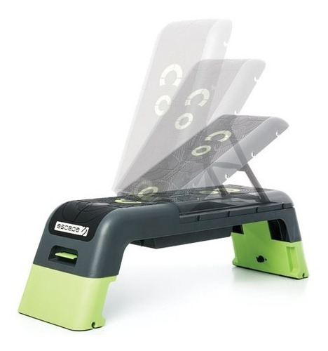 Escape Fitness Deck. Banco Multifuncional Y Step Ajustable