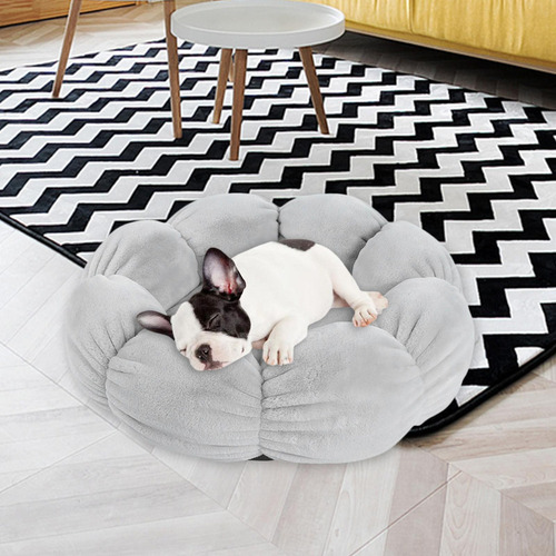 Cama Para Gatos, Ninho Quente, Casinha Para Cães, Cinza L