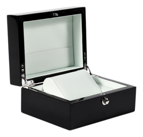 Caja De Reloj Individual Para Hombre, Joyero De Tablero De