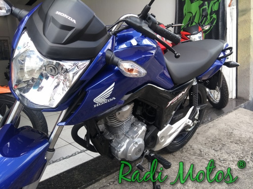 Imagem 9 de 25 de Honda Cg 160 Fan 0km Azul
