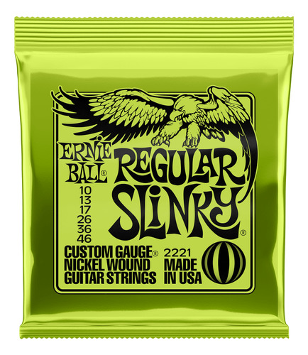 Cuerdas Ernie Ball 2221 Regular Slinky 10-46