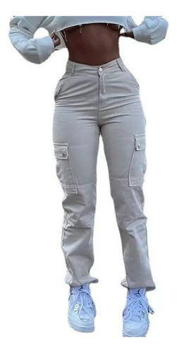 Joggers Blancos, Jeans Altos For Mujer A