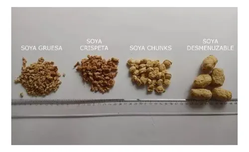 Proteina Soya Texturizada Gruesa Desmenuzable 4 Kg