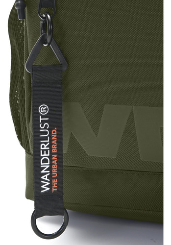 Mochila Wanderlust New Urban Verde Espalda 17 Pulgadas 37434