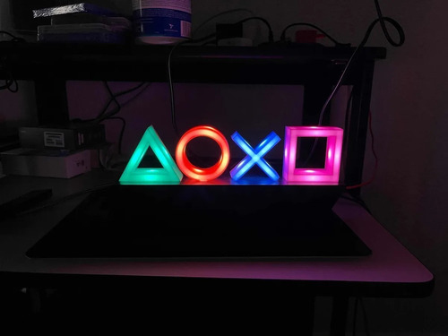 Icon Light Botones Logo Sony Playstation Ps4