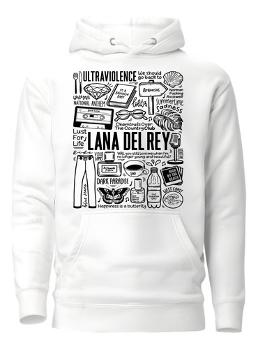 Sudadera Lana Del Rey | Subtitulos
