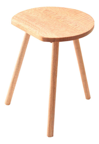 1:12 Casa De Muñecas Mesa Auxiliar Mesa De Té De Madera