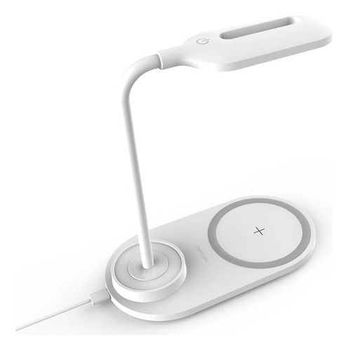 Lámpara De Escritorio Led Con Carga Inalámbrica, Control, 3