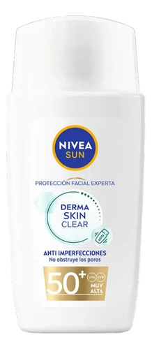 Nivea Protector Solar Derma Skin Anti Imperfecciones Fps50