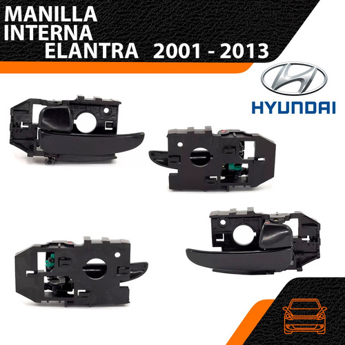 Manilla Interna Elantra Izquierda 01-12