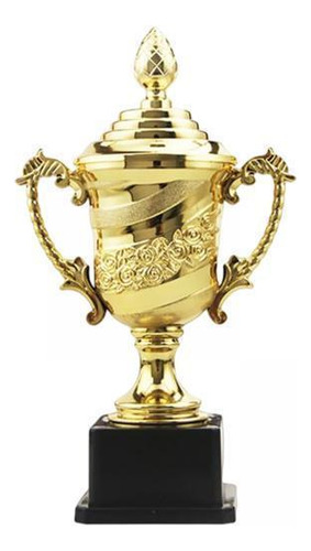 2 Prêmio Troféu Prêmio De Adereços De Altura 18,5 Cm